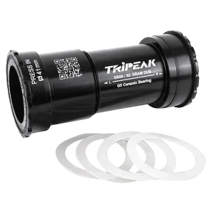Cuvette Integre Boitier VTT-Route à Emboiter-Twistfit Tripeak Ceramique Boite 86-92 Mm Diam 41 Mm Pour Axe 29 Mm (Compatible Sram Dub)