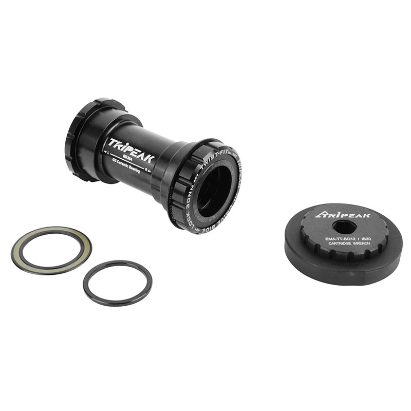 Cuvette Integre Boitier VTT-Route A Emboiter-Twistfit Tripeak Ceramique Boite 73 mm Diam 42 mm Pour Axe 28.99 mm, 30 mm (Compatible SRAM Dub, Rotor,Cannondale) – Image 3