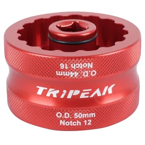 Outil Pro Demonte Boitier - Cuvette Tripeak Pour Boitier Ib24-Ib30 Series Rouge (Diam 44Mm 16 Cannelures - Diam 50 Mm 12 Cannelures)