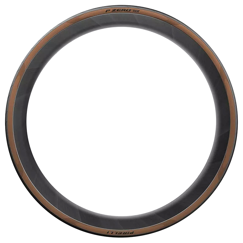 Pneu Route 700 X 30 Pirelli P Zero Race Rs Classic Tanwall Noir Flanc Marron Ts (30-622) – Image 3