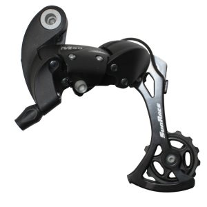 Derailleur VTT Arriere Sunrace M57 7-8V. Chape Longue A Vis (Compatible Shimano)