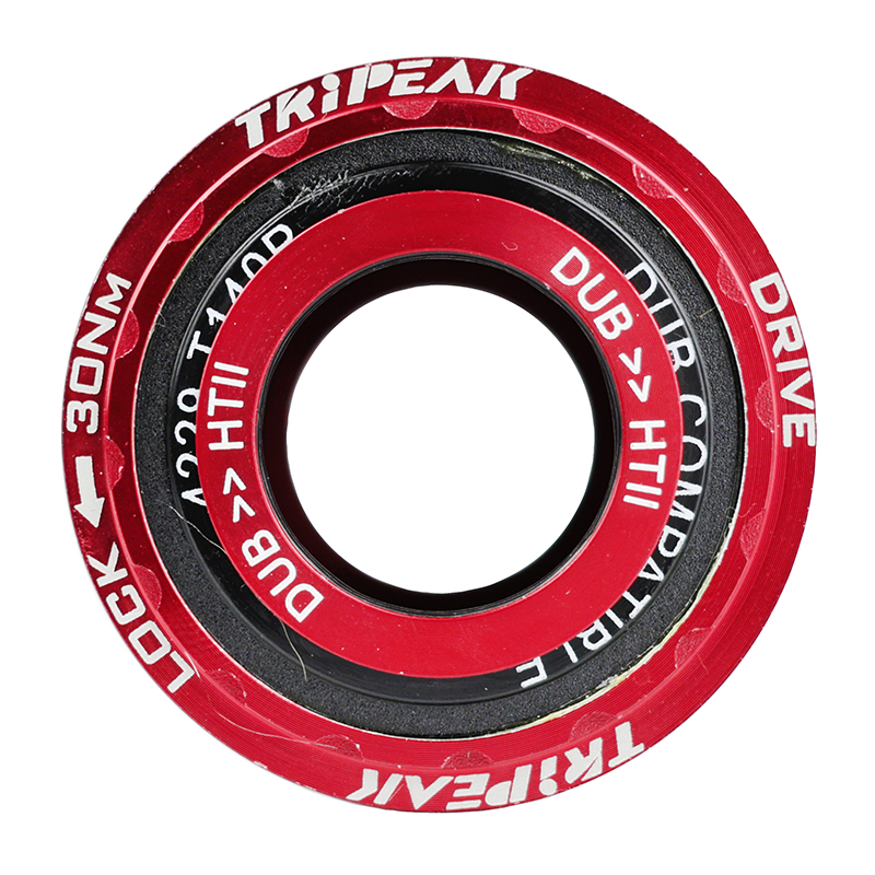 Cuvette Integre Boitier Filete Route Tripeak 3En1 Ceramique Boite de 86 mm Diam de 47 mm Pour Axe 24 mm, 28.99 mm, 30 mm (Compatible SRAM Dub, Rotor 3D, Shimano, Colnago, Trek, Seka) -Cuvette Rouge- – Image 5