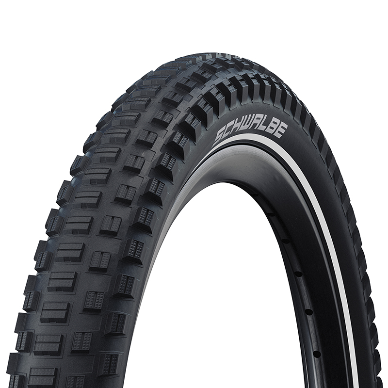 Pneu VTT 20 X 2.00 Schwalbe Little Joe Noir TR (50-406) Renfort K-Guard Flanc Reflex