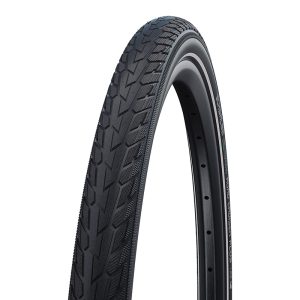 Pneu Vtc Urbain 700 X 40 Schwalbe Road Cruiser Plus Hs484 Noir TR (42-622) Renfort K-Guard Flanc Reflex Compatible VAE