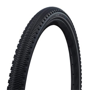 Pneu Gravel 700 X 45 Schwalbe G-One Overland Perf Addix Noir Tubeless Ready Ts (45-622) Renfort Raceguard Flanc Reflex Homologue VAE E50