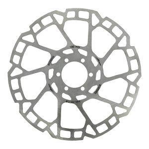 Disque de Frein VTT 6 Trous Elvedes 180 Mm Argent -Epaisseur 2 Mm-