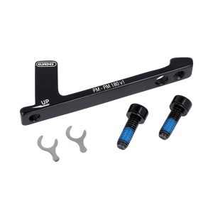 Adaptateur - Rehausse Frein à Disque VTT Post-Mount Avant - Arriere Elvedes Sur Fourche - Cadre Etrier 160 Mm Pour Disque 180 Mm