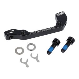 Adaptateur Frein à Disque VTT Avant - Arriere Elvedes Etrier Post-Mount Disque 180 Mm  Sur Fourche Et 160 Mm Sur Cadre International