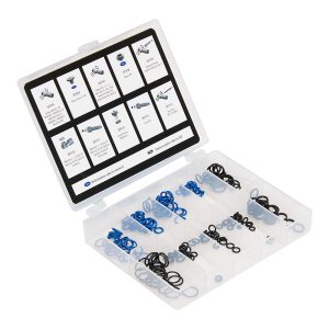 Coffret - Malette Joint Torique Elvedes Pour Etrier Et Maitre-Cylindre -Noir - Bleu- (Vendu Par Boite de 200)