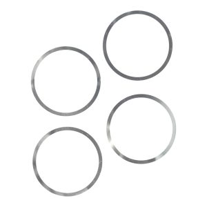 Entretoise - Rondelle Pour Disque Centerlock Elvedes Argent -Epaisseur 0.1 Mm- (Vendu Par 4)
