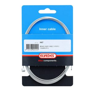 Cable de Frein VTT Elvedes Galva L2,25M (Vendu à L'Unite Sur Carte)
