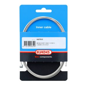 Cable de Frein VTT Elvedes Inox L2,25M (Vendu à L'Unite Sur Carte)