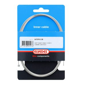 Cable de Dérailleur Elvedes Tandem Inox D1.1Mm L3,00M (Vendu à L'Unite Sur Carte)
