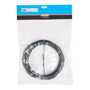 Gaine de Dérailleur Elvedes Noir Carbone 4,1 Mm (Rouleau de 10M) Tresse Avec Liner Anti-Friction