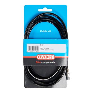 Transmission Frein VTT Elvedes Gaine Noir 2,25 M-Cable Galva 1,8M (Kit Transmission 1Cable-1 Gaine)