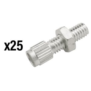 Vis Creuse Tendeur de Cable Velo M6 Alu (Vendu Par 25) -Elvedes-