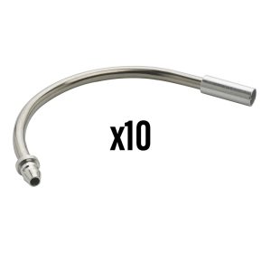 Coude V-Brake Elvedes 90° Inox (Vendu Par 10)