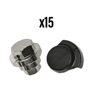 Ecrou de Serrage Elvedes Pour Cable de Frein Roller Brake Im85-81-80-5-45 Laiton (Vendu Par 15)