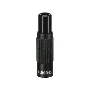 Tendeur de Gaine de Dérailleur Elvedes Alu Noir Diam 4,3 Mm (Vendu à L'Unite)