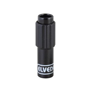Tendeur de Gaine de Dérailleur Elvedes Alu Noir Diam 5 Mm (Vendu à L'Unite)