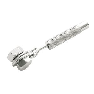 Tendeur de Cable Dérailleur Elvedes Pour Sturmey Archer 3-5 V. Laiton Argent Diam 4,3 Mm (Vendu à L'Unite)