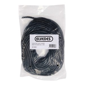 Gaine Spirale Flexible Pour Fil Electrique de VAE  Et Gaine Elvedes Diam 4 Mm Noir (10M)