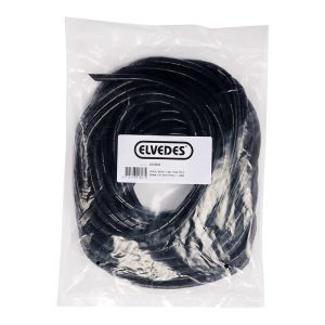 Gaine Spirale Flexible Pour Fil Electrique de VAE  Et Gaine Elvedes Diam 6 Mm Noir (10M)