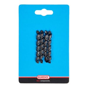 Gaine Spirale Flexible Pour Fil Electrique de VAE  Et Gaine Elvedes Diam 4,3 - 5 Mm Noir (Vendu Par 4)