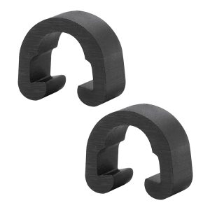 Attache Gaine Frein-Dérailleur Elvedes Fixation Sur Cadre Noir 5 Mm (Vendu Par 2)