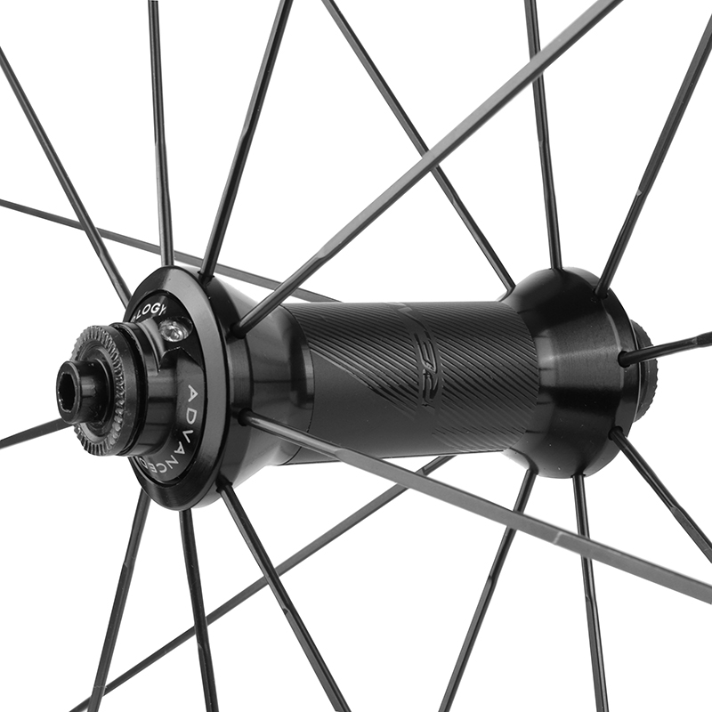 Roues Route Patin Blocage 700 Miche Swr38 Carbone Noir Cassette Shimano Sh 12-11-10V Hauteur-Profil 38 Mm (Paire) - Tubeless Ready – Image 4