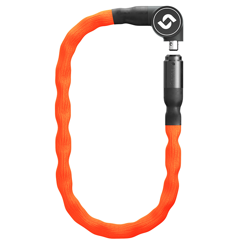 Antivol Velo Chaine Deverrouillage Par Smartphone Serea Swift Diam 6 Mm Longueur 100 Cm Orange (Technologie Nfc Fonctionne Sans Batterie) -Niveau Securite 9-15-