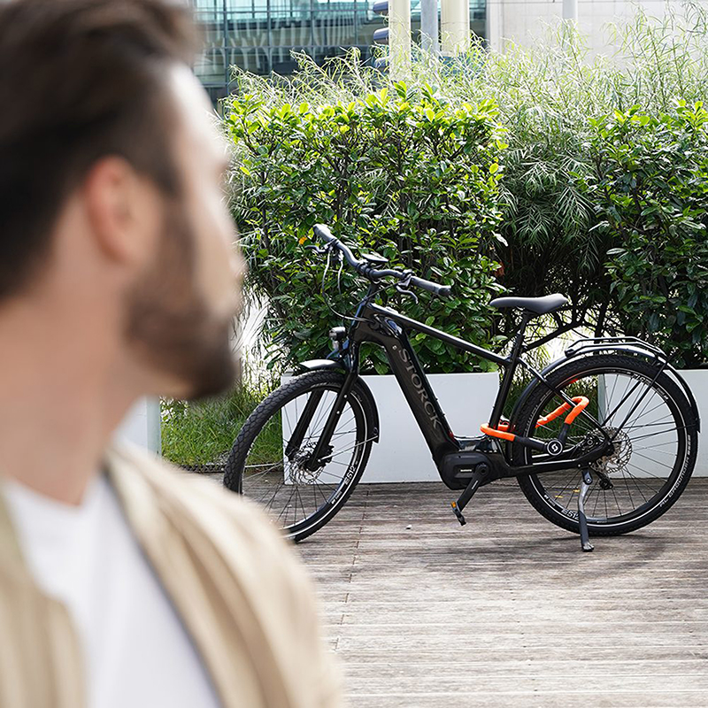 Antivol Velo Chaine Deverrouillage Par Smartphone Serea Swift Diam 6 Mm Longueur 100 Cm Orange (Technologie Nfc Fonctionne Sans Batterie) -Niveau Securite 9-15- – Image 5