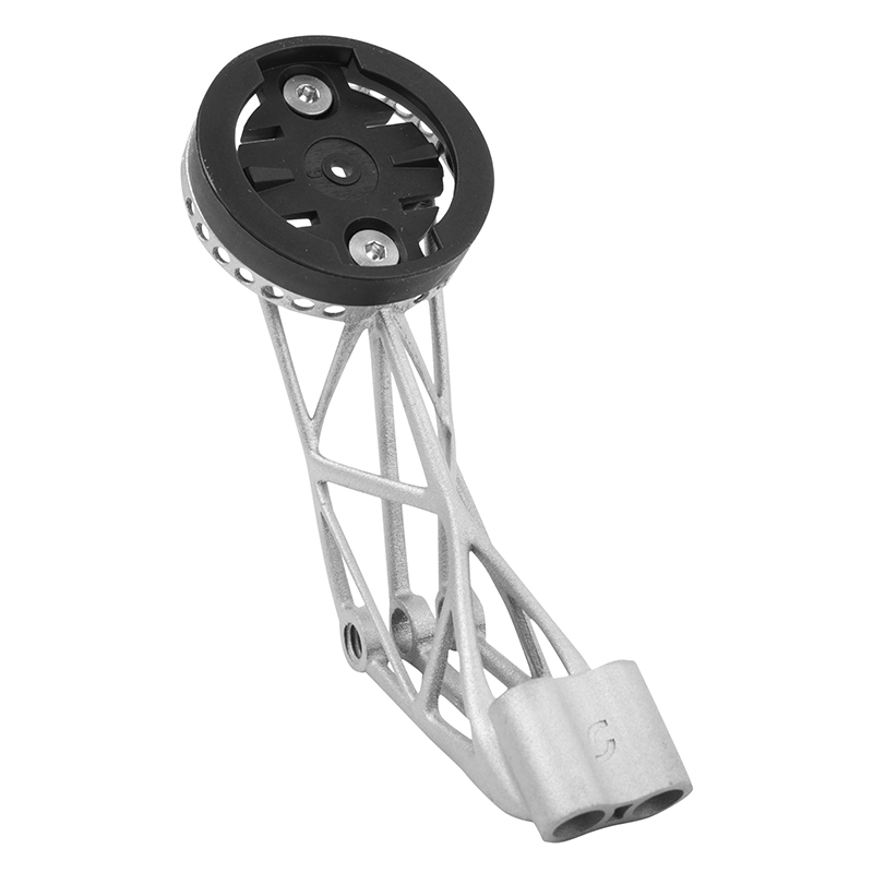 Support Gps - Compteur 3D Titane Fixation Pour Cintre Giant Generation 10 Tcr Specific Compatible Garmin 1050 17.9 G (Livre Avec Support Garmin, Bryton, Wahoo) -Newton-