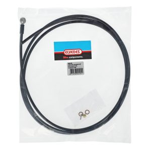 Kit Durite de Remplacement Elvedes Pour Frein Hydraulique Shimano Bh90 Noir 2000 Mm (Inclus Banjo)