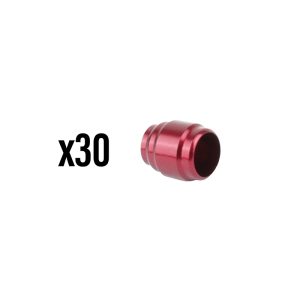 Raccord Durite Frein Elvedes Olive Compatible Sram Av02-1 Rouge (Vendu Par 30)