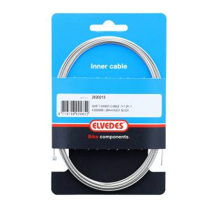 Cable de Dérailleur Elvedes Inox D1.1 Mm  L4.00M Compatible Shimano-Sram (Vendu à L'Unite)