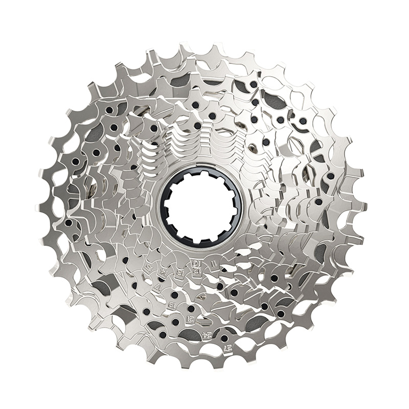 Cassette 12V. Sram Axs Rival Xg1250 Xdr 10-30 Argent (Empreinte Sram) (10,11,12,13,14,15,17,19,21,24,27,30) (Montage Atelier)