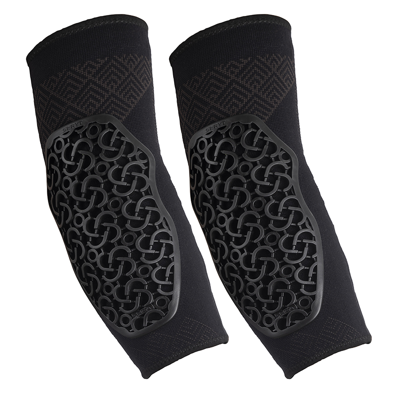 Protection Coudieres VTT Seryt Flow Alps Antibacterien, Antiderapante, Sans Couture Noir M (Vendu à La Paire) 250 G -Ce En 1621.1 Niveau 2- – Image 6