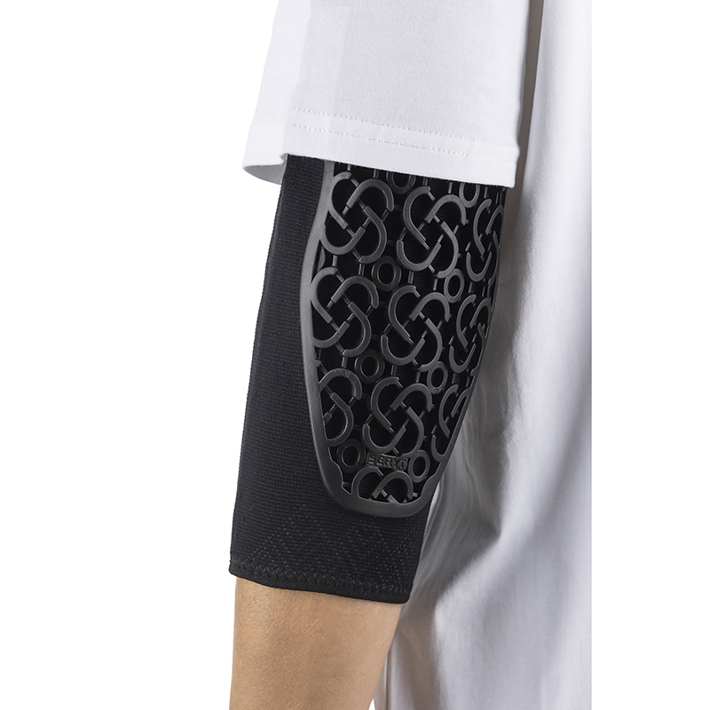 Protection Coudieres VTT Seryt Flow Alps Antibacterien, Antiderapante, Sans Couture Noir M (Vendu à La Paire) 250 G -Ce En 1621.1 Niveau 2- – Image 3