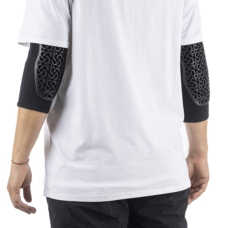 Protection Coudieres VTT Seryt Flow Alps Antibacterien, Antiderapante, Sans Couture Noir M (Vendu à La Paire) 250 G -Ce En 1621.1 Niveau 2- – Image 5