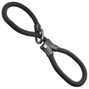 Antivol Velo Chaine à Cle Abus Infinity Loop 1806 Diam 6 Mm Longueur 140 Cm Avec Serrure Integree -Niveau Securite 6-