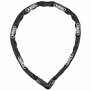 Antivol Velo Articule à Combinaison - Code Abus Tresor 6807 Diam 7 Mm L 140 Cm Noir Pene 360° - Niveau Securite 7