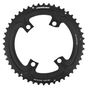 Plateau Route 4Bra D.110 Pour Shimano Ultegra R8100 Stronglight 48Dts Exterieur Noir Alu 12V. Pour Interieur 34Dts Livre Avec Kit Intravis