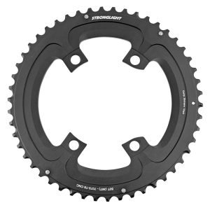 Plateau Route 4Bra D.110 Pour Shimano Ultegra R8100 Stronglight 50Dts Exterieur Noir Alu 12V. Pour Interieur 36Dts Livre Avec Kit Intravis