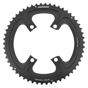 Plateau Route 4Bra D.110 Pour Shimano 105 R7100 Stronglight 54Dts Exterieur Noir Alu 12V. Pour Interieur 42Dts Livre Avec Kit Intravis