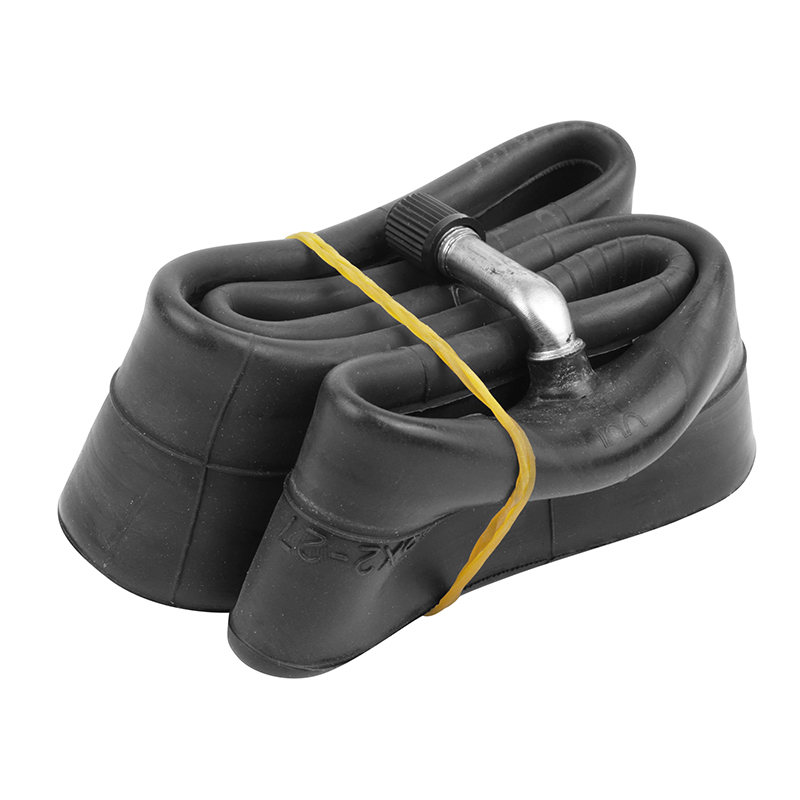 Chambre À Air Trottinette 8.5 X 2.00 Valve Standard Coudee 90° (90° Exterieur) – Image 2