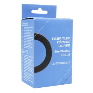 Chambre À Air Trottinette  10 X 2.125 Valve Standard Coudee 90° (90° Exterieur)