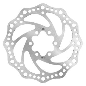 Disque de Frein Trottinette 6 Trous Diam 140 Mm Argent  -Selection P2R-