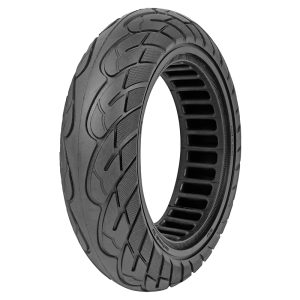 Pneu Trottinette Plein 10 X 2.50-6.1-B44 Noir -Largeur Interieur 44 Mm (Pour Ninebot, Motus)