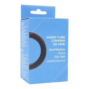 Chambre À Air Trottinette  8.5 X 2.00 Valve Standard Coudee 135°(45° Exterieur)